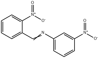 (2-nitrobenzylidene)(3-nitrophenyl)amine Struktur