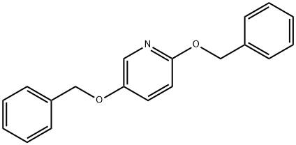 2,5-bis(benzyloxy)pyridine Struktur