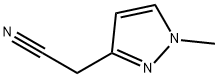 (1-Methyl-1H-pyrazol-3-yl)-acetonitrile Struktur