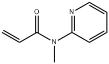 N-methyl-N-(2-pyridyl)acrylamide Struktur