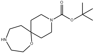 TERT-BUTYL 7-OXA-3,10-DIAZASPIRO[5.6]DODECANE-3-CARBOXYLATE Struktur