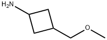 3-(methoxymethyl)cyclobutan-1-amine Struktur