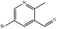 5-Bromo-2-methylnicotinaldehyde Structure