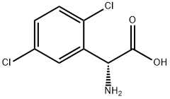 (2R)-2-AMINO-2-(2,5-DICHLOROPHENYL)ACETIC ACID Structure