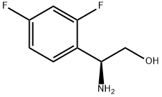 (2S)-2-AMINO-2-(2,4-DIFLUOROPHENYL)ETHAN-1-OL Struktur