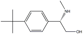 (2S)-2-(4-TERT-BUTYLPHENYL)-2-(METHYLAMINO)ETHAN-1-OL Struktur