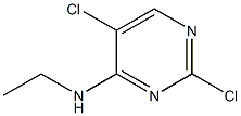 2,5-dichloro-N-ethylpyrimidin-4-amine Struktur