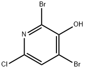 2,4-Dibromo-6-chloropyridin-3-ol Struktur