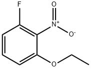 1-Ethoxy-3-fluoro-2-nitrobenzene Struktur