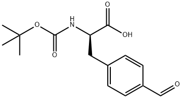 N-Boc-D-4-formyl-Phenylalanine Struktur