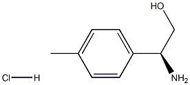 (S)-2-Amino-2-(p-tolyl)ethanol hydrochloride Struktur