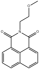 2-(2-Methoxy-ethyl)-benzo[de]isoquinoline-1,3-dione Struktur