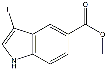 methyl 3-iodo-1H-indole-5-carboxylate|3-碘-1H-吲哚-5-羧酸酯甲酯