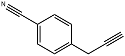 4-(prop-2-ynyl)benzonitrile Struktur