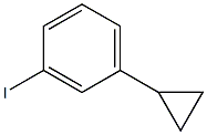 1-cyclopropyl-3-iodobenzene Struktur