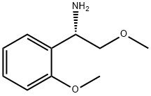 (1S)-2-METHOXY-1-(2-METHOXYPHENYL)ETHAN-1-AMINE Struktur