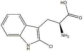 DL-2-氯色氨酸, 1270320-07-4, 結(jié)構(gòu)式