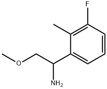 1-(3-FLUORO-2-METHYLPHENYL)-2-METHOXYETHAN-1-AMINE Struktur