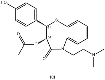 Diltiazem EP Impurity C Struktur