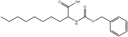 N-Cbz-RS-2-amino-Decanoic acid Struktur