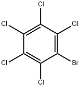 Benzene,1-bromo-2,3,4,5,6-pentachloro- Struktur