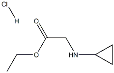 DL-Cyclopropylglycine ethyl ester hydrochloride Struktur