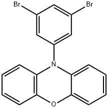 10-(3,5-Dibromo-phenyl)-10H-phenoxazine Struktur