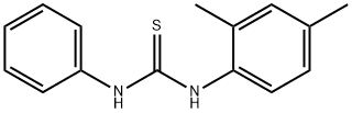 Thiourea,N-(2,4-dimethylphenyl)-N'-phenyl- Struktur