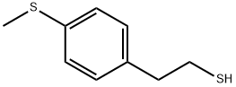 2-[4-(methylsulfanyl)phenyl]ethane-1-thiol Struktur