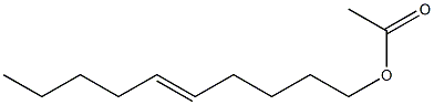 5-Decen-1-ol, acetate Struktur