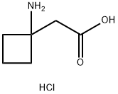 1-Aminocyclobutaneacetic acid HCl Struktur