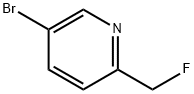 5-Bromo-2-(fluoromethyl)pyridine Struktur