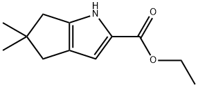 ETHYL 5,5-DIMETHYL-1,4,5,6-TETRAHYDROCYCLOPENTA[B]PYRROLE-2-CARBOXYLATE