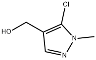 (5-Chloro-1-methyl-1H-pyrazol-4-yl)-methanol Struktur