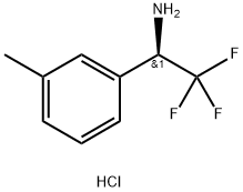 (1R)-2,2,2-TRIFLUORO-1-(3-METHYLPHENYL)ETHYLAMINE HYDROCHLORIDE Struktur