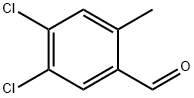 4,5-Dichloro-2-methyl-benzaldehyde Struktur