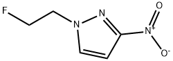 1-(2-Fluoro-ethyl)-3-nitro-1H-pyrazole Struktur