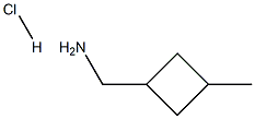 C-(3-Methyl-Cyclobutyl)-Methylamine Hydrochloride Struktur