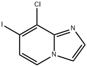 8-Chloro-7-iodo-imidazo[1,2-a]pyridine Struktur