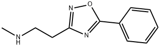 N-METHYL-2-(5-PHENYL-1,2,4-OXADIAZOL-3-YL)ETHANAMINE HYDROCHLORIDE Struktur