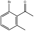 1-(2-Bromo-6-methyl-phenyl)-ethanone Struktur