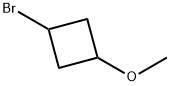 1-Bromo-3-methoxy-cyclobutane Struktur