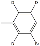 1-Bromo-3-methylbenzene-d3 Struktur