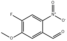 4-Fluoro-5-methoxy-2-nitro-benzaldehyde Struktur