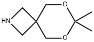 7,7-dimethyl-6,8-dioxa-2-azaspiro[3.5]nonane Struktur