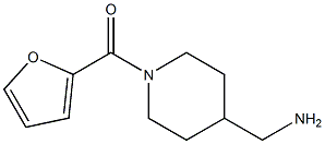 (4-(aminomethyl)piperidin-1-yl)(furan-2-yl)methanone|