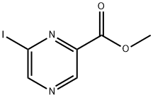 methyl 6-iodopyrazine-2-carboxylate Struktur