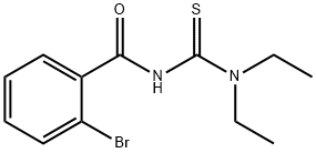 2-bromo-N-[(diethylamino)carbonothioyl]benzamide Struktur