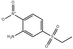 5-(ethylsulfonyl)-2-nitrobenzenamine Struktur