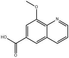 8-Methoxyquinoline-6-carboxylic acid Struktur